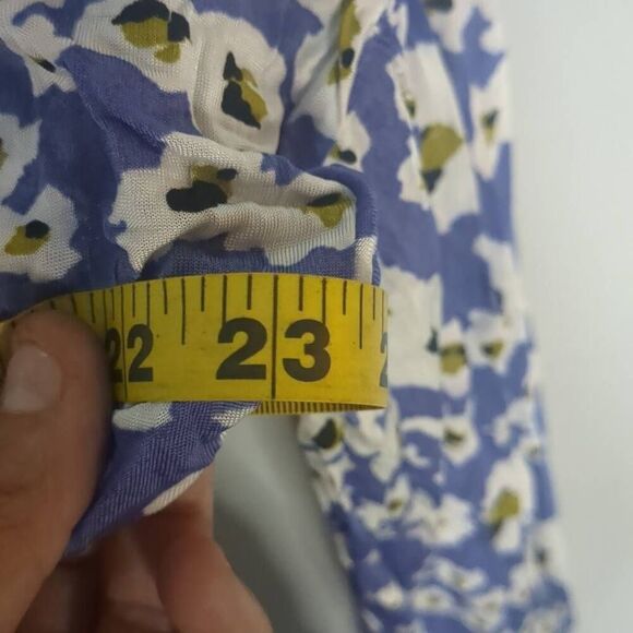 Free People Love Letter Tunic Rain Flower Pattern XS - Picture 6 of 7